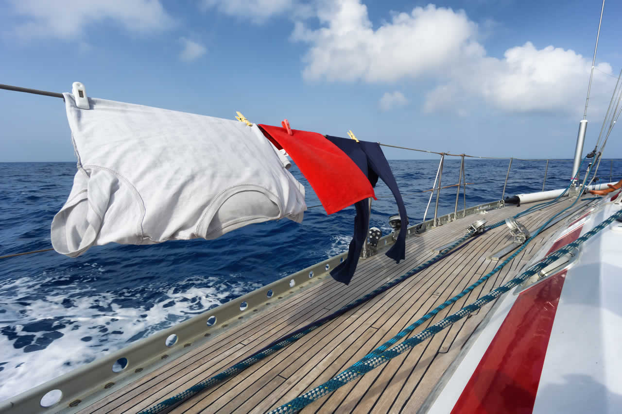 Lavandería para barcos en Palma de Mallorca